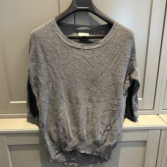 Wilfred quarter sleeve sweater with silk and cashmere - Picture 1 of 2